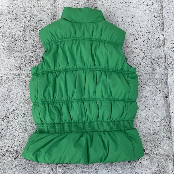Ralph Lauren Girl Kid Vest Reversible Green/ Purple Sleeveless Jacket Sz L 12-14 - Picture 4 of 11